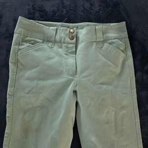 PIPER by SMARTPAK Women Full Seat Equestrian Riding Breeches 28R Sea Foam Green